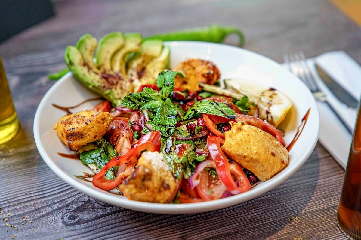 CHICKEN & AVOCADO SALAD